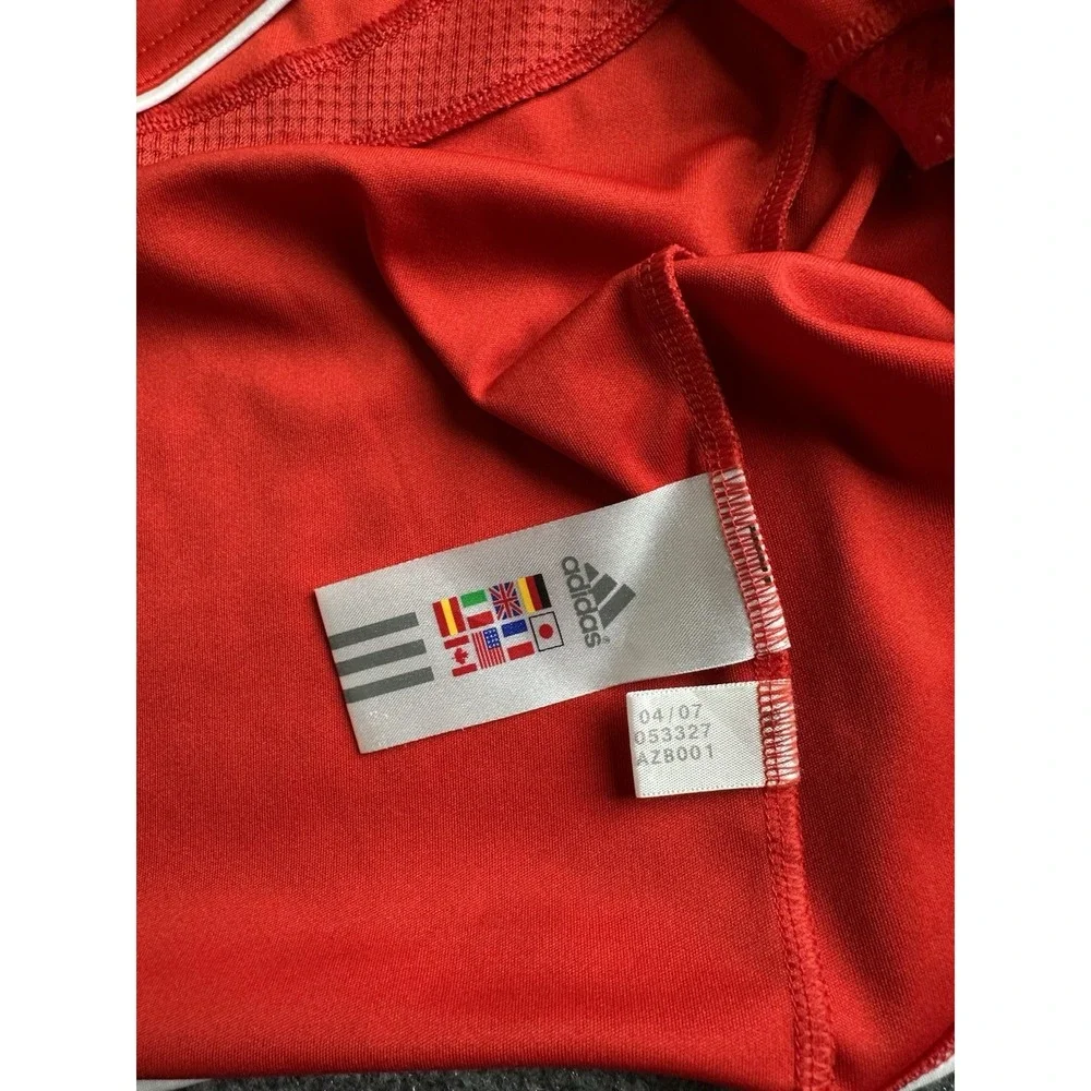 Mens 2006-08 Adidas Liverpool FC Carlsberg Home Soccer Jersey, Size 2XL
